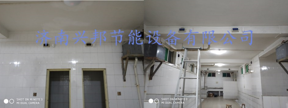 济南历城区郭店镇中学使用新款红外沟槽厕所节水器